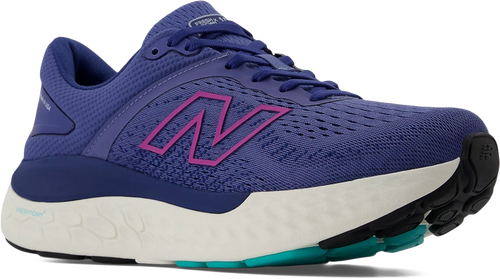 Quarter turn view Women's New Balance Footwear style name 1540 V4 Extra Wide in color Night Sky/ Moon Shadow. Sku: W1540NS4-4E