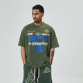 7 SPEED TEE WASHED GREEN
