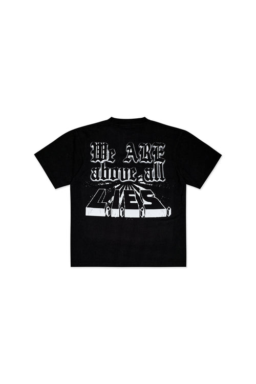 ABOVE THE LIES TEE