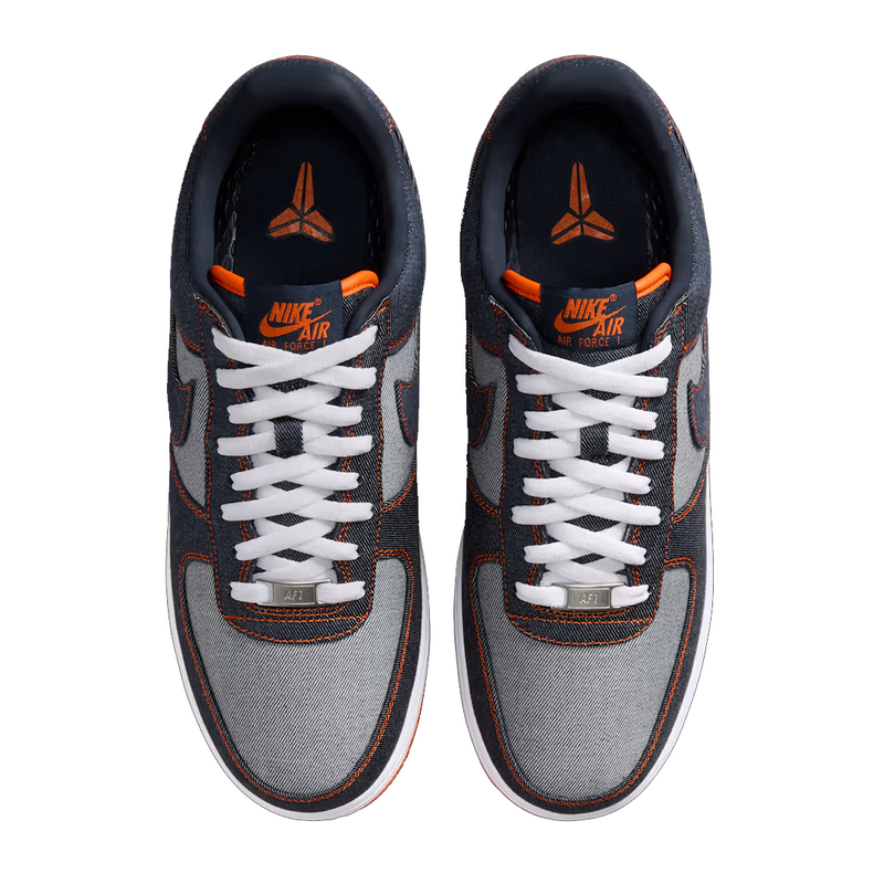 AIR FORCE 1 LOW PROTRO OBSIDIAN/SAFETY ORANGE "DENIM"