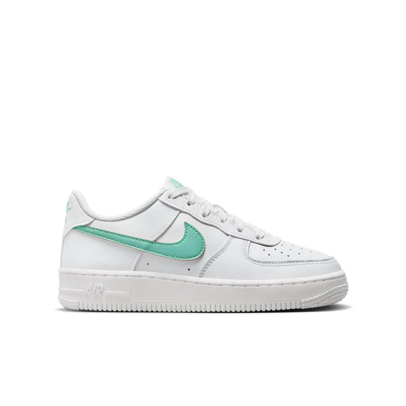 nike FOOTWEAR Nike Air Force 1 " White Emerald Rise" - Boy's GS