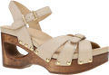 Quarter turn view Women's Dansko Footwear style name Alanna in color Vanilla. Sku: 10202661500