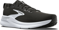 Quarter turn view Women's Brooks Footwear style name Ariel GTS 26 Medium in color Black/ Grey/ White. Sku: 120444-1B090