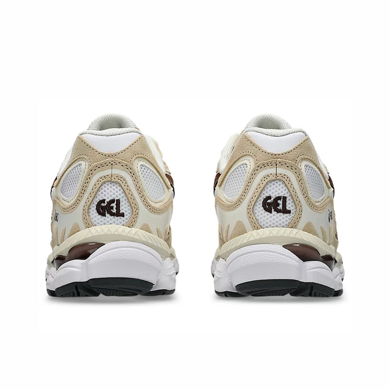 ASICS Men's GEL-NYC (White/Roasted Coffee) - August Shop