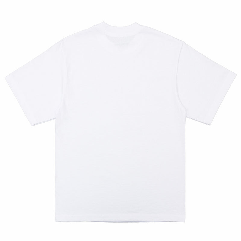 August 8 Year Anniversary "Mercury In Flight" Heavyweight Crop T-Shirt (White) - August Shop