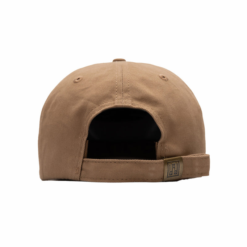 August 8 Year Anniversary "Winged A" 6 Panel Cotton Cap (Dune) - August Shop