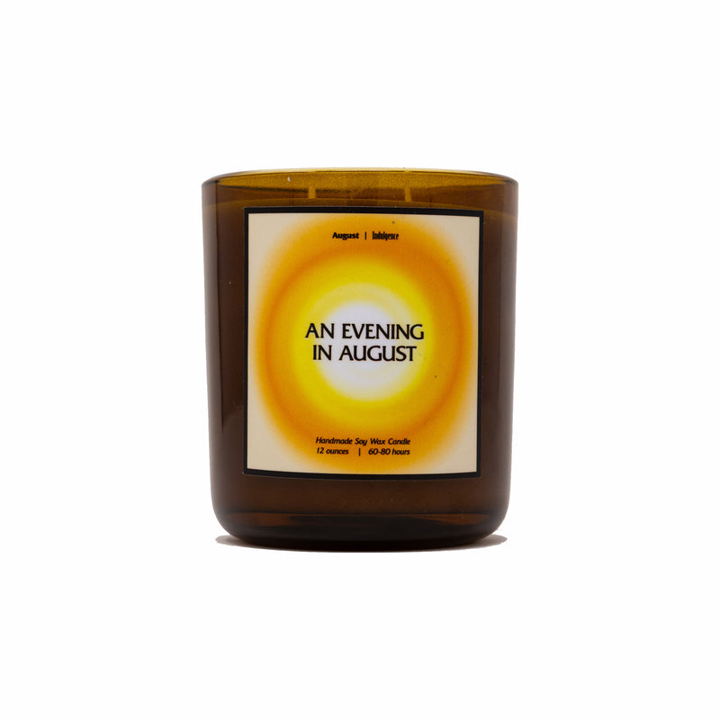 August '"An Evening in August" Candle (12oz) - August Shop