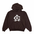 August "Cigar Lounge - A Smokers Sanctuary” 14oz Cotton Hoodie (Chocolate) - August Shop
