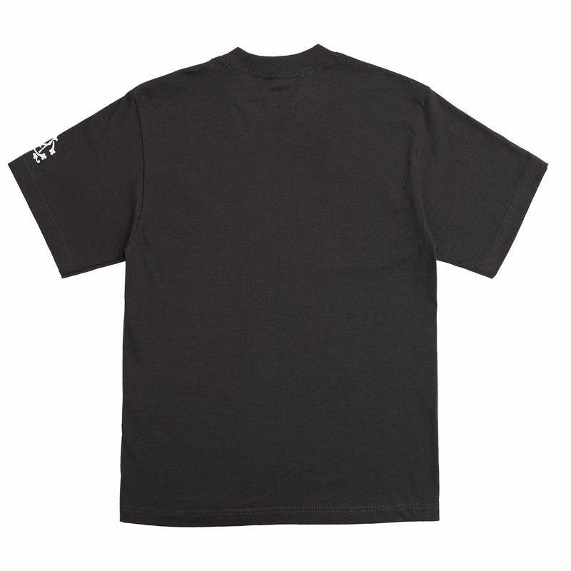 August "Cigar Lounge - A Smokers Sanctuary" Cropped Tee (Off Black) - August Shop