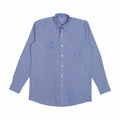 August "Father & Son" Scribble Oxford Shirt (Blue) - August Shop