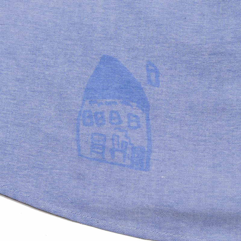 August "Father & Son" Scribble Oxford Shirt (Blue) - August Shop