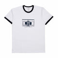 August "Father & Son" Shop Ringer T-Shirt (White/Navy) - August Shop