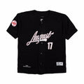 August "Mad-Town Cranes" Hometown Baseball Jersey (Black) - August Shop