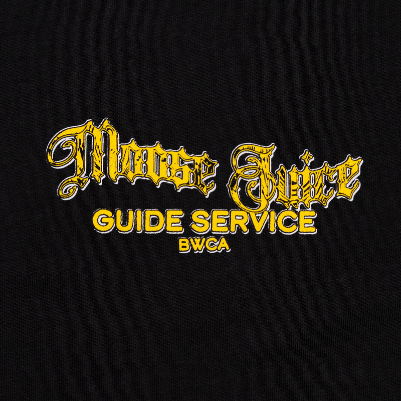 August "Moose Juice Guide Service" 6.5oz Cotton T-Shirt (Cole) - August Shop