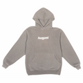 August "Puff Logo" 15oz Heavyweight Hoodie (Ultimate Grey) - August Shop
