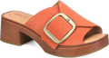 Quarter turn view Women's Born Footwear style name Bangle in color Grapefruit. Sku: BR0085365