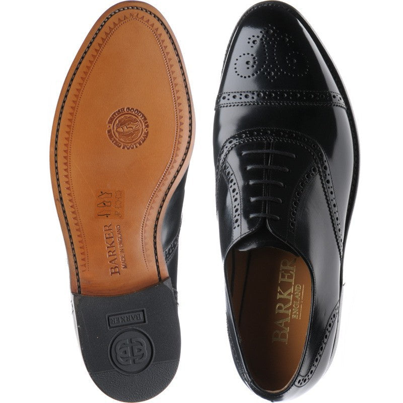 Product image for Barker Alfred in black polished