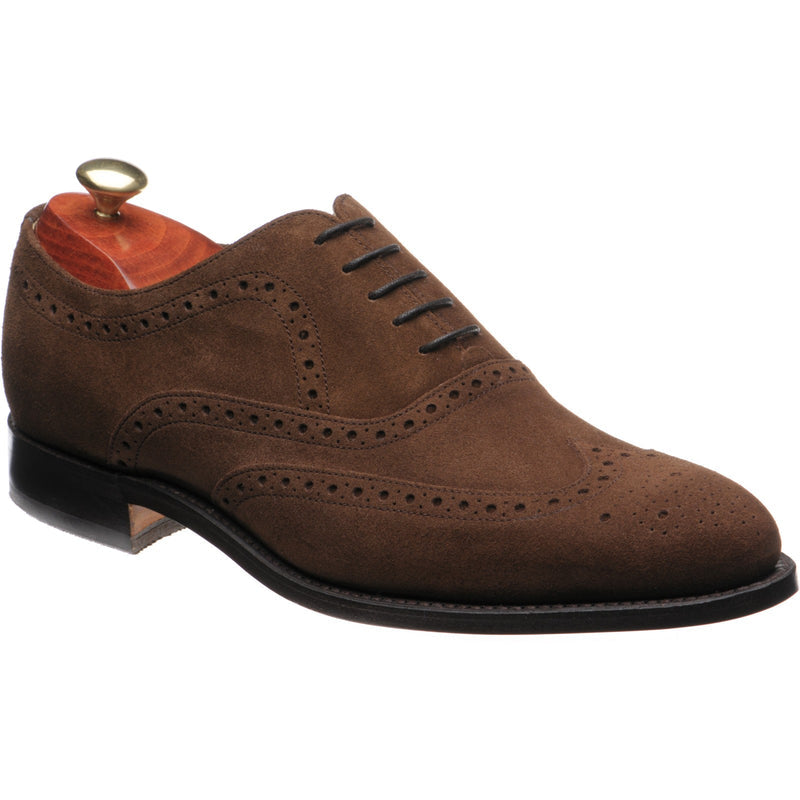 Product image for Barker Hampstead in castagnia suede