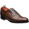 Product image for Barker Mirfield (Rubber) in dark walnut calf