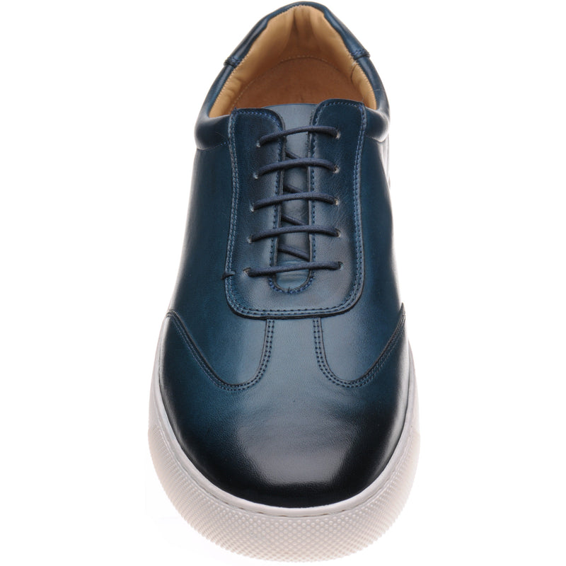 Product image for Barker Stig in blue handfinished calf