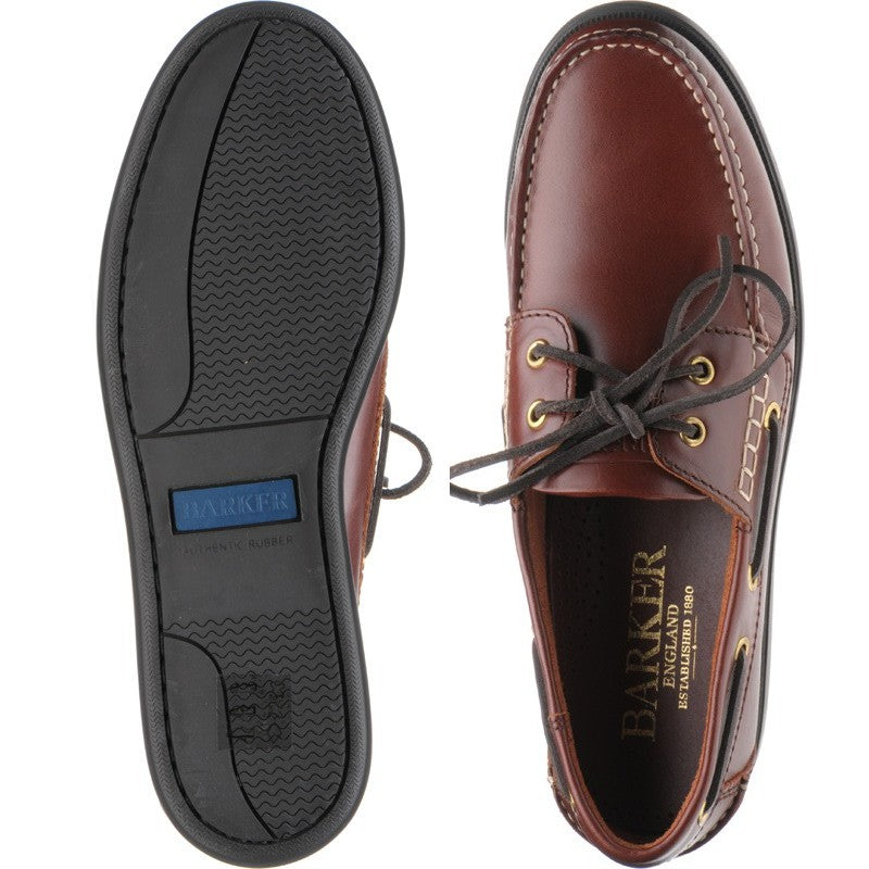 Product image for Barker Wallis in brown oil pull up