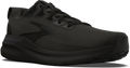 Quarter turn view Men's Brooks Footwear style name Beast GTS 26 Double Wide in color Black/ Black/ Ebony. Sku: 110455-4E076