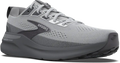 Quarter turn view Men's Brooks Footwear style name Beast GTS 26 Medium in color Gray/ Gray/ Blackened Pearl. Sku: 110455-1D004