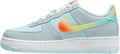 Big Kid's Air Force 1 BG Glacier Blue/Total Orange (HF4782 474)