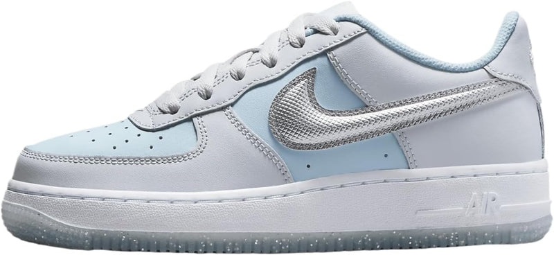 Big Kid's Air Force 1 BG Pure Platinum/Metallic Silver (HQ3249 043)
