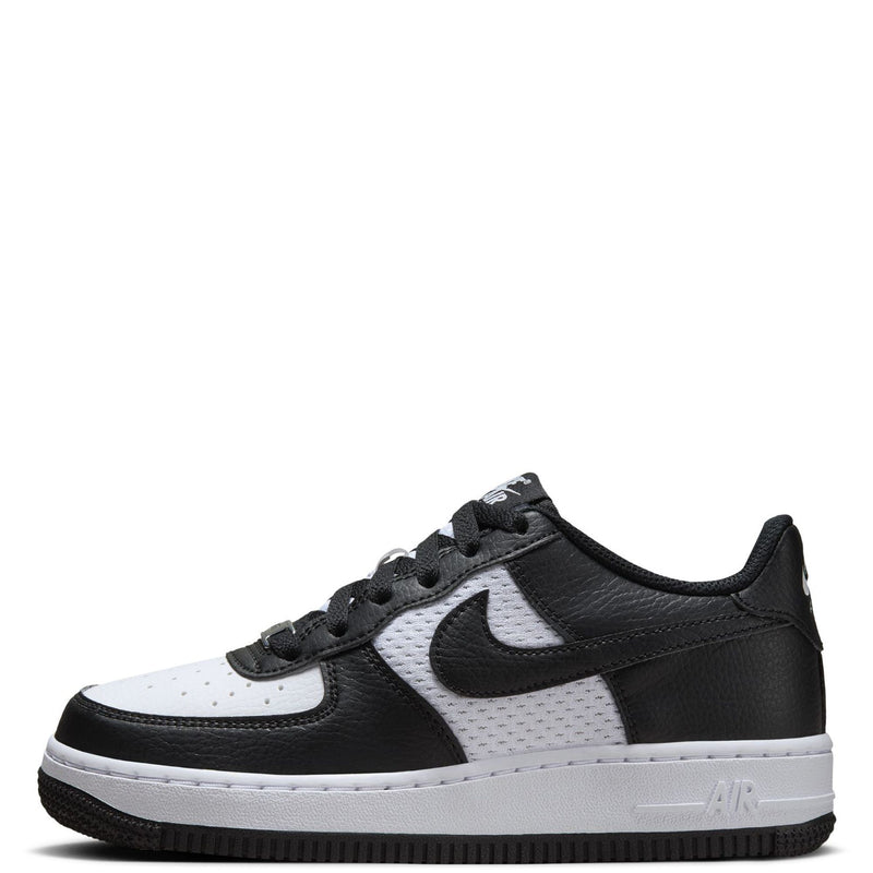 Big Kid's Air Force 1 Black/Black-White (HJ9201 001)