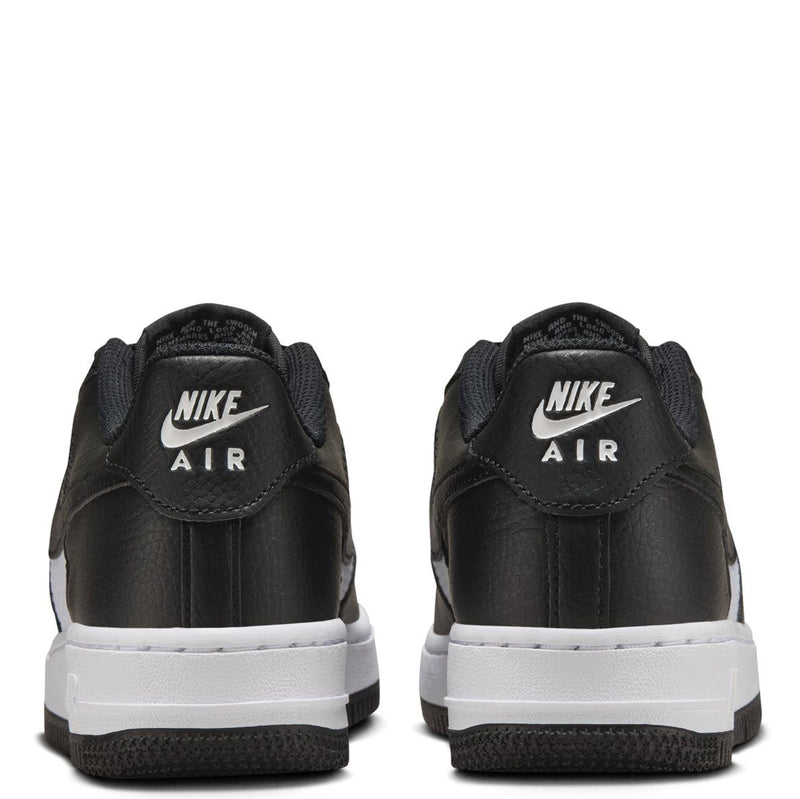 Big Kid's Air Force 1 Black/Black-White (HJ9201 001)