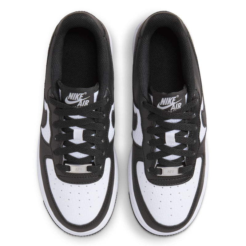 Big Kid's Air Force 1 Black/Black-White (HJ9201 001)