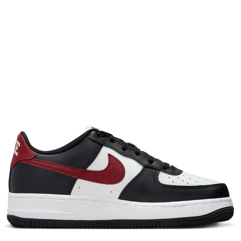 Big Kid's Air Force 1 Black/Dark Team Red (FZ4351 001)