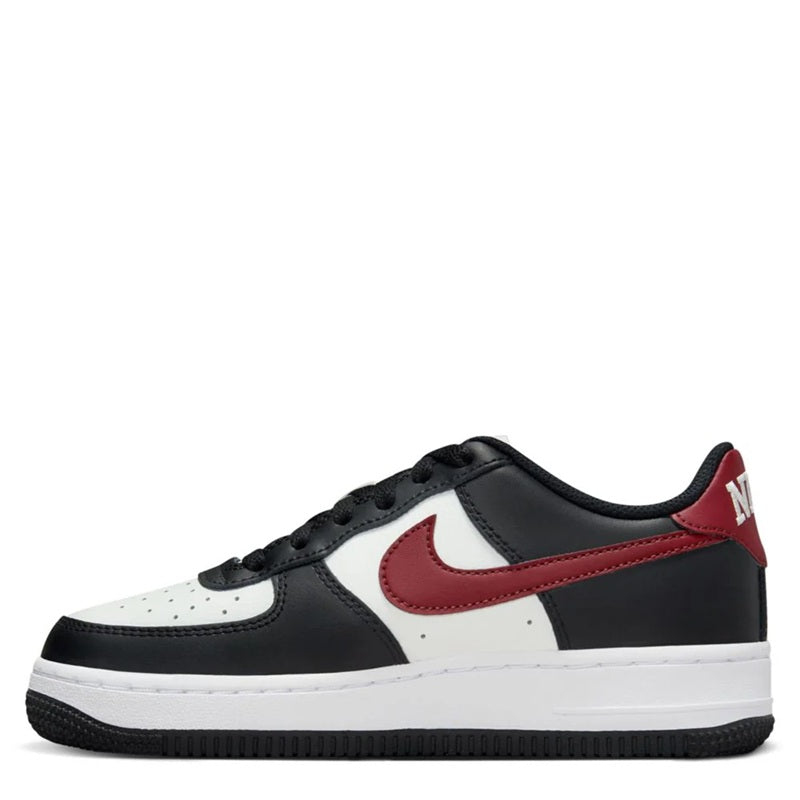 Big Kid's Air Force 1 Black/Dark Team Red (FZ4351 001)