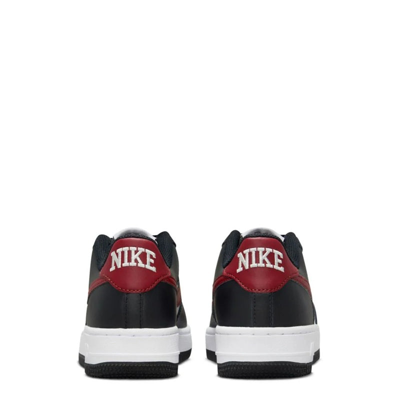 Big Kid's Air Force 1 Black/Dark Team Red (FZ4351 001)