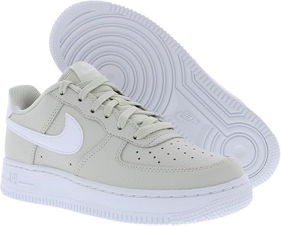 Big Kid's Air Force 1 Light Bone/White (CT3839 001)