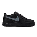 Big Kid's Air Force 1 Low Js Black/Smoke Grey (IR0270 001)