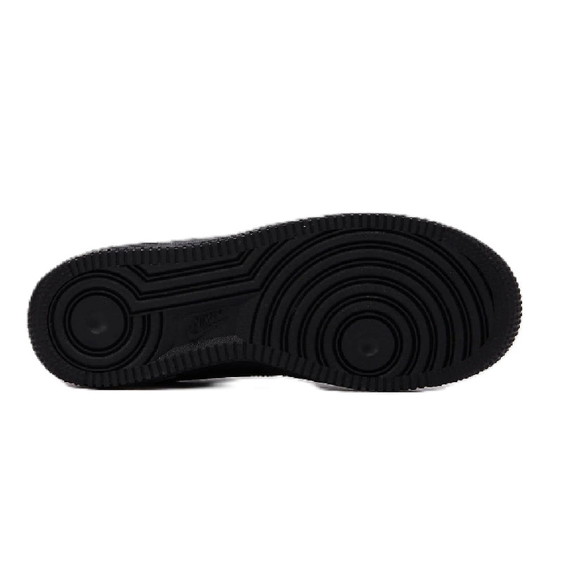 Big Kid's Air Force 1 Low Js Black/Smoke Grey (IR0270 001)
