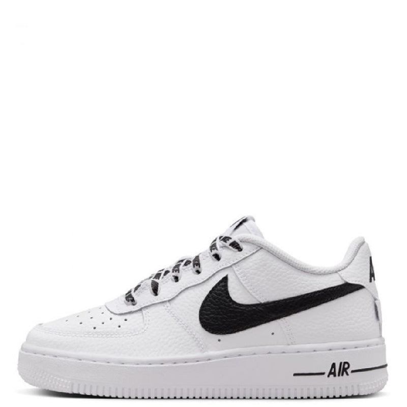 Big Kid's Air Force 1 Low Js White/Black (IR0270 100)