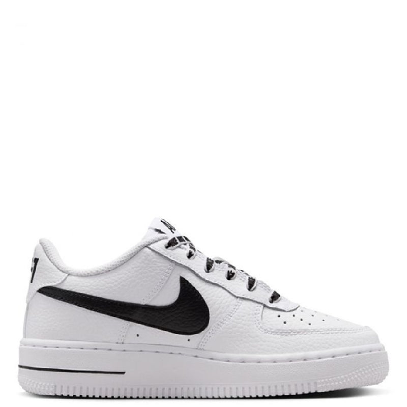 Big Kid's Air Force 1 Low Js White/Black (IR0270 100)