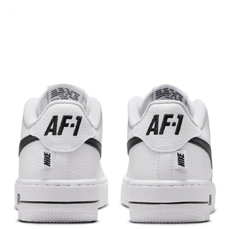 Big Kid's Air Force 1 Low Js White/Black (IR0270 100)