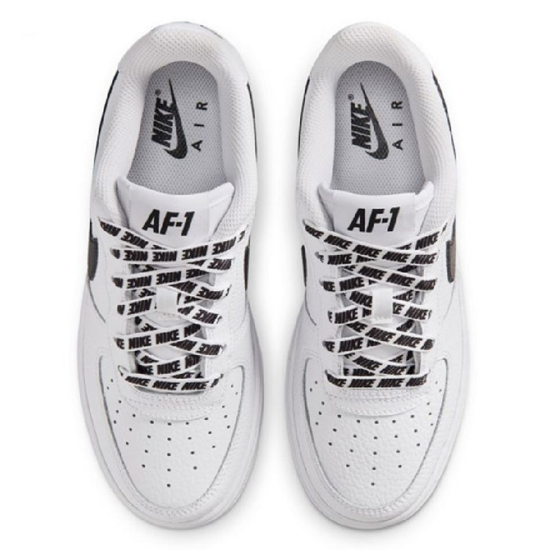 Big Kid's Air Force 1 Low Js White/Black (IR0270 100)