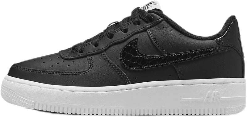 Big Kid's Air Force 1 LV8 1 Black/Black-White (FV7725 001)