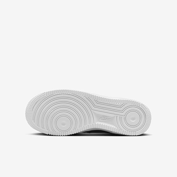 Big Kid's Air Force 1 LV8 1 Black/Black-White (FV7725 001)