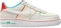 Big Kid's Air Force 1 LV8 2 BG Pale Ivry/Wt-Picante Rd (FQ8350 110)