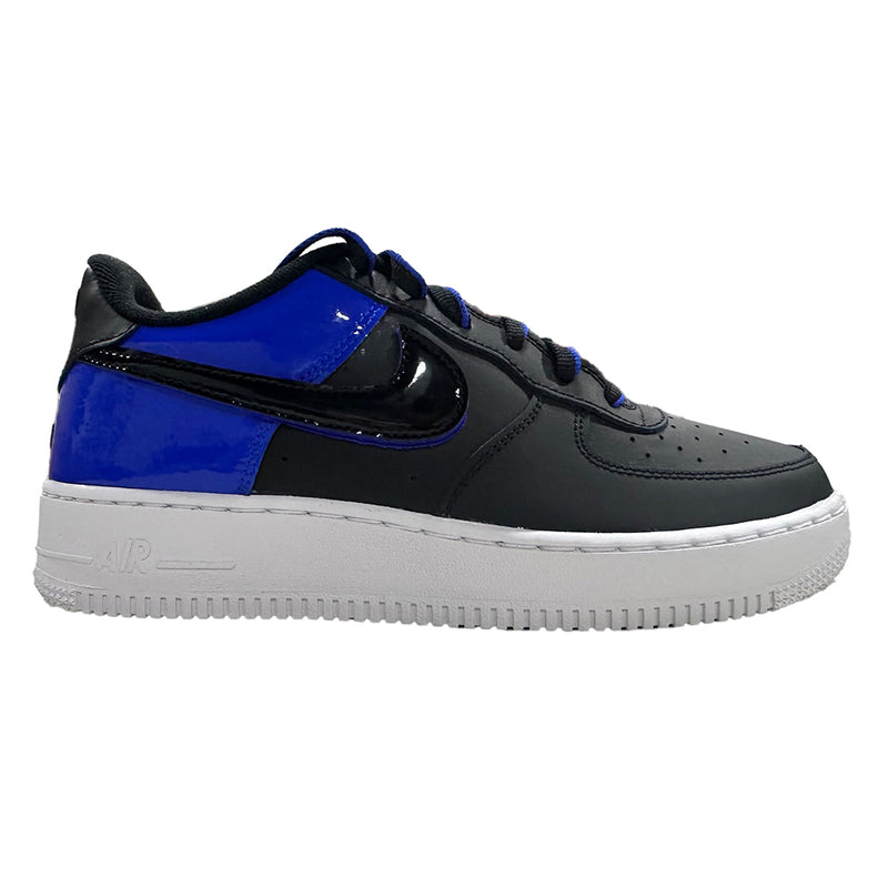Big Kid's Air Force 1 LV8 2 Black/Black-Racer Blue-White (HF0951 001)