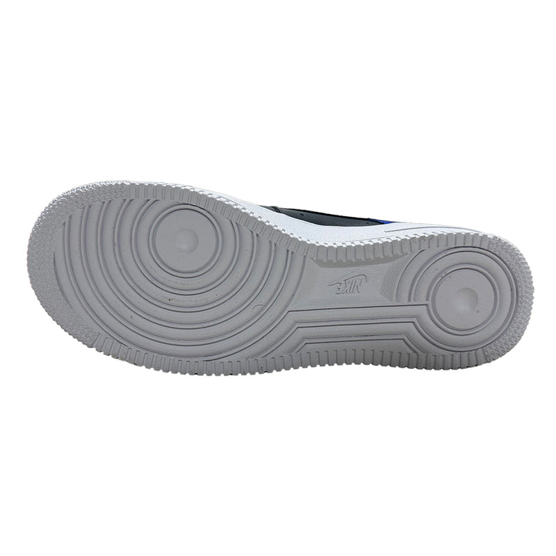 Big Kid's Air Force 1 LV8 2 Black/Black-Racer Blue-White (HF0951 001)