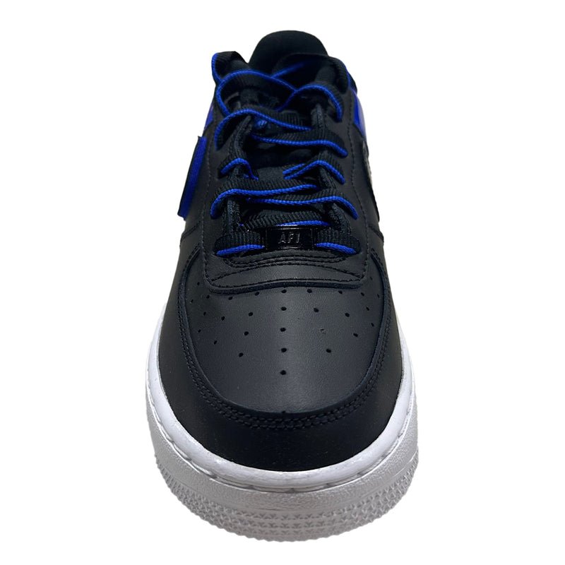 Big Kid's Air Force 1 LV8 2 Black/Black-Racer Blue-White (HF0951 001)