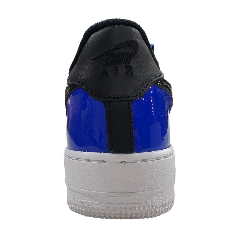 Big Kid's Air Force 1 LV8 2 Black/Black-Racer Blue-White (HF0951 001)