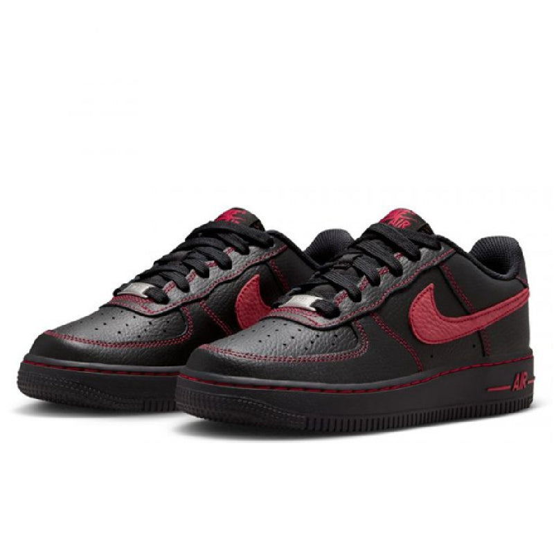 Big Kid's Air Force 1 LV8 3 Black/University Red-Black (HV4762 001)